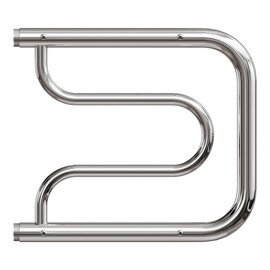 ПОЛОТЕНЦЕСУШИТЕЛЬ ВОДЯНОЙ POINT PN21334P 320X400 ФОКСТРОТ С ПОЛКОЙ, ХРОМ