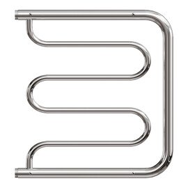 ПОЛОТЕНЦЕСУШИТЕЛЬ ВОДЯНОЙ POINT PN25556P 500X600 ФОКСТРОТ С ПОЛКОЙ, ХРОМ