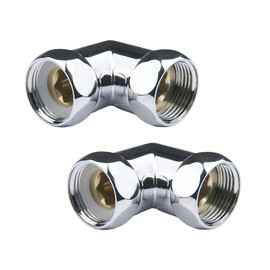 УГЛОВОЕ СОЕДИНЕНИЕ ДЛЯ ПОЛОТЕНЦЕСУШИТЕЛЯ POINT PN00003 1"Х1" Г/Г, ХРОМ (ПАРА)