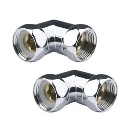 УГЛОВОЕ СОЕДИНЕНИЕ ДЛЯ ПОЛОТЕНЦЕСУШИТЕЛЯ POINT PN00003 1"Х1" Г/Г, ХРОМ (ПАРА)