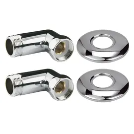 УГЛОВОЕ СОЕДИНЕНИЕ ДЛЯ ПОЛОТЕНЦЕСУШИТЕЛЯ POINT PN00004 1"Х1" Г/Ш, ХРОМ (ПАРА)