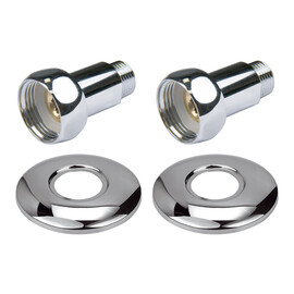 ПРЯМОЕ СОЕДИНЕНИЕ ДЛЯ ПОЛОТЕНЦЕСУШИТЕЛЯ POINT PN00007 3/4"Х1/2" Г/Ш, ХРОМ (ПАРА)