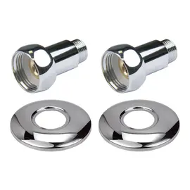 ПРЯМОЕ СОЕДИНЕНИЕ ДЛЯ ПОЛОТЕНЦЕСУШИТЕЛЯ POINT PN00007 3/4"Х1/2" Г/Ш, ХРОМ (ПАРА)