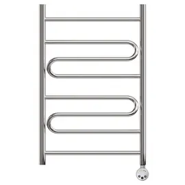 ПОЛОТЕНЦЕСУШИТЕЛЬ ЭЛЕКТРИЧЕСКИЙ POINT ЮПИТЕР PN01158E П4 500X800 ЛЕВЫЙ/ПРАВЫЙ, ХРОМ