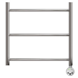 ПОЛОТЕНЦЕСУШИТЕЛЬ ЭЛЕКТРИЧЕСКИЙ POINT АФИНА PN04155E П3 500X500 ЛЕВЫЙ/ПРАВЫЙ, ХРОМ