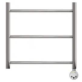 ПОЛОТЕНЦЕСУШИТЕЛЬ ЭЛЕКТРИЧЕСКИЙ POINT АФИНА PN04155E П3 500X500 ЛЕВЫЙ/ПРАВЫЙ, ХРОМ