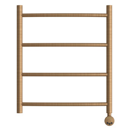 ПОЛОТЕНЦЕСУШИТЕЛЬ ЭЛЕКТРИЧЕСКИЙ POINT АФИНА PN04156BRE П4 500X600 ЛЕВЫЙ/ПРАВЫЙ, БРОНЗА