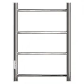 ПОЛОТЕНЦЕСУШИТЕЛЬ ЭЛЕКТРИЧЕСКИЙ POINT АФИНА PN04756 П4 500X600 ДИММЕР СЛЕВА, ХРОМ