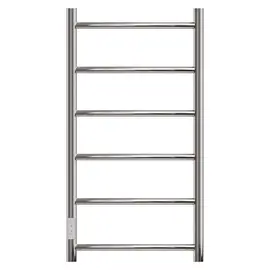 ПОЛОТЕНЦЕСУШИТЕЛЬ ЭЛЕКТРИЧЕСКИЙ POINT АФИНА PN04758 П6 500X800 ДИММЕР СЛЕВА, ХРОМ