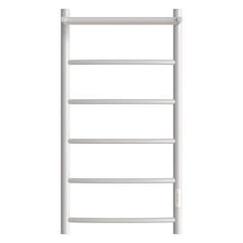 ПОЛОТЕНЦЕСУШИТЕЛЬ ЭЛЕКТРИЧЕСКИЙ POINT АФИНА PN04848PW П5 400X800 С ПОЛКОЙ, ДИММЕР СПРАВА, БЕЛЫЙ