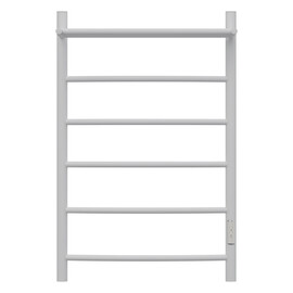 ПОЛОТЕНЦЕСУШИТЕЛЬ ЭЛЕКТРИЧЕСКИЙ POINT АФИНА PN04858PW П5 500X800 С ПОЛКОЙ, ДИММЕР СПРАВА, БЕЛЫЙ