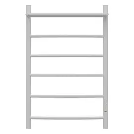 ПОЛОТЕНЦЕСУШИТЕЛЬ ЭЛЕКТРИЧЕСКИЙ POINT АФИНА PN04858PW П5 500X800 С ПОЛКОЙ, ДИММЕР СПРАВА, БЕЛЫЙ