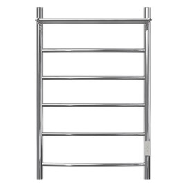 ПОЛОТЕНЦЕСУШИТЕЛЬ ЭЛЕКТРИЧЕСКИЙ POINT АФИНА PN04858P П5 500X800 С ПОЛКОЙ, ДИММЕР СПРАВА, ХРОМ