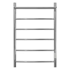 ПОЛОТЕНЦЕСУШИТЕЛЬ ЭЛЕКТРИЧЕСКИЙ POINT АФИНА PN04858P П5 500X800 С ПОЛКОЙ, ДИММЕР СПРАВА, ХРОМ