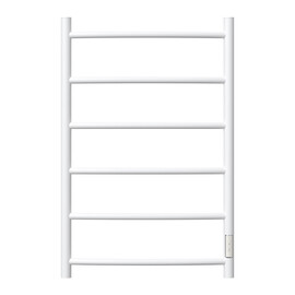 ПОЛОТЕНЦЕСУШИТЕЛЬ ЭЛЕКТРИЧЕСКИЙ POINT АФИНА PN04858W П6 500X800 ДИММЕР СПРАВА, БЕЛЫЙ