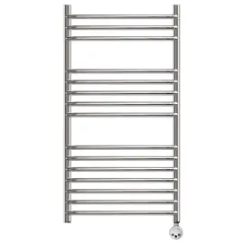 ПОЛОТЕНЦЕСУШИТЕЛЬ ЭЛЕКТРИЧЕСКИЙ POINT АЛЬФА PN05150SE П15 500X1000 ЛЕВЫЙ/ПРАВЫЙ, ХРОМ