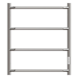 ПОЛОТЕНЦЕСУШИТЕЛЬ ЭЛЕКТРИЧЕСКИЙ POINT ВИКТОРИЯ PN06846 П4 400X600 ДИММЕР СПРАВА, ХРОМ