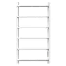 ПОЛОТЕНЦЕСУШИТЕЛЬ ЭЛЕКТРИЧЕСКИЙ POINT НИКА PN08848W П6 400X800 ДИММЕР СПРАВА, БЕЛЫЙ