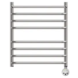 ПОЛОТЕНЦЕСУШИТЕЛЬ ЭЛЕКТРИЧЕСКИЙ POINT НЕПТУН PN09156SPE П7 500X600 С ПОЛКОЙ ЛЕВЫЙ/ПРАВЫЙ, ХРОМ