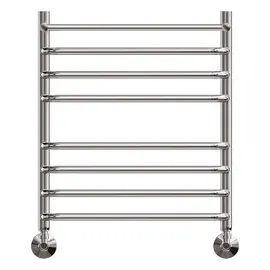 ПОЛОТЕНЦЕСУШИТЕЛЬ ВОДЯНОЙ POINT НЕПТУН PN09156SP П7 500X600 С ПОЛКОЙ, ХРОМ