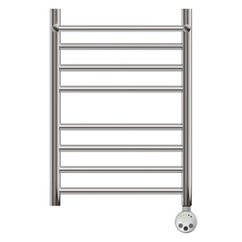 ПОЛОТЕНЦЕСУШИТЕЛЬ ЭЛЕКТРИЧЕСКИЙ POINT АВРОРА PN10146SPE П7 400X600 С ПОЛКОЙ ЛЕВЫЙ/ПРАВЫЙ, ХРОМ