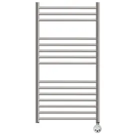 ПОЛОТЕНЦЕСУШИТЕЛЬ ЭЛЕКТРИЧЕСКИЙ POINT АВРОРА PN10150SE П15 500X1000 ЛЕВЫЙ/ПРАВЫЙ, ХРОМ