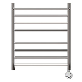 ПОЛОТЕНЦЕСУШИТЕЛЬ ЭЛЕКТРИЧЕСКИЙ POINT АВРОРА PN10156SPE П7 500X600 С ПОЛКОЙ ЛЕВЫЙ/ПРАВЫЙ, ХРОМ