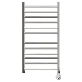 ПОЛОТЕНЦЕСУШИТЕЛЬ ЭЛЕКТРИЧЕСКИЙ POINT АВРОРА PN10158SE П12 500X800 ЛЕВЫЙ/ПРАВЫЙ, ХРОМ