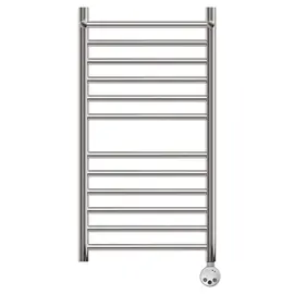 ПОЛОТЕНЦЕСУШИТЕЛЬ ЭЛЕКТРИЧЕСКИЙ POINT АВРОРА PN10158SPE П11 500X800 С ПОЛКОЙ ЛЕВЫЙ/ПРАВЫЙ, ХРОМ