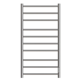 ПОЛОТЕНЦЕСУШИТЕЛЬ ЭЛЕКТРИЧЕСКИЙ POINT АВРОРА PN10850 П10 500X1000 ДИММЕР СПРАВА, ХРОМ