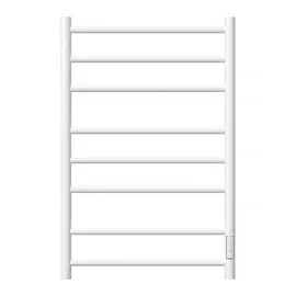 ПОЛОТЕНЦЕСУШИТЕЛЬ ЭЛЕКТРИЧЕСКИЙ POINT АВРОРА PN10858W П8 500X800 ДИММЕР СПРАВА, БЕЛЫЙ