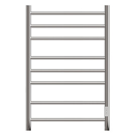 ПОЛОТЕНЦЕСУШИТЕЛЬ ЭЛЕКТРИЧЕСКИЙ POINT АВРОРА PN10858 П8 500X800 ДИММЕР СПРАВА, ХРОМ