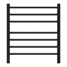 ПОЛОТЕНЦЕСУШИТЕЛЬ ЭЛЕКТРИЧЕСКИЙ POINT ВЕСТА PN70756B П7 500X600, ДИММЕР СЛЕВА, ЧЕРНЫЙ