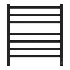 ПОЛОТЕНЦЕСУШИТЕЛЬ ЭЛЕКТРИЧЕСКИЙ POINT ВЕГА PN71856B П7 500X600, ДИММЕР СПРАВА, ЧЕРНЫЙ