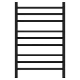 ПОЛОТЕНЦЕСУШИТЕЛЬ ЭЛЕКТРИЧЕСКИЙ POINT ВЕГА PN71858B П9 500X800, ДИММЕР СПРАВА, ЧЕРНЫЙ