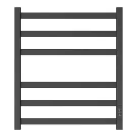 ПОЛОТЕНЦЕСУШИТЕЛЬ ЭЛЕКТРИЧЕСКИЙ POINT МЕРКУРИЙ PN83856B П6 500X600, ДИММЕР СПРАВА, ЧЕРНЫЙ