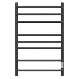 ПОЛОТЕНЦЕСУШИТЕЛЬ ЭЛЕКТРИЧЕСКИЙ POINT САТУРН PN90858B П8 500X800 ДИММЕР СПРАВА, ЧЕРНЫЙ