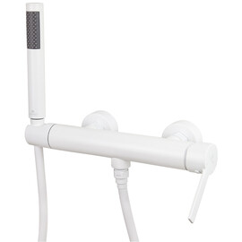 СМЕСИТЕЛЬ KAISER SERIO ДЛЯ ДУШЕВОЙ КАБИНЫ WHITE MATT