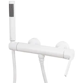 СМЕСИТЕЛЬ KAISER SERIO ДЛЯ ДУШЕВОЙ КАБИНЫ WHITE MATT