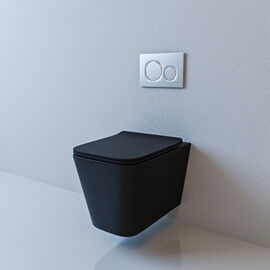 УНИТАЗ-ПОДВЕСНОЙ ESBANO GARTEZ ЧЕРНЫЙ МАТОВЫЙ