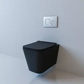 УНИТАЗ-ПОДВЕСНОЙ ESBANO GARTEZ ЧЕРНЫЙ МАТОВЫЙ