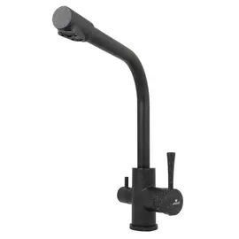 СМЕСИТЕЛЬ KAISER MERKUR ДЛЯ КУХНИ БОКОВОЙ ПОД ФИЛЬТР ЧЕРНЫЙ-308