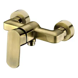 СМЕСИТЕЛЬ KAISER SONAT ДЛЯ ДУША БРОНЗА, РУЧКА ВЕРТИКАЛЬНАЯ