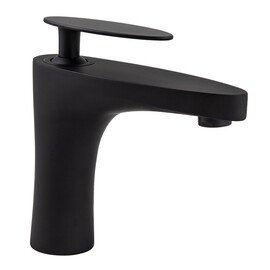 СМЕСИТЕЛЬ KAISER STAR ДЛЯ РАКОВИНЫ С ГАЙКОЙ, ЧЕРНЫЙ