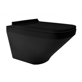 УНИТАЗ-ПОДВЕСНОЙ ESBANO ONIX ЧЕРНЫЙ МАТОВЫЙ
