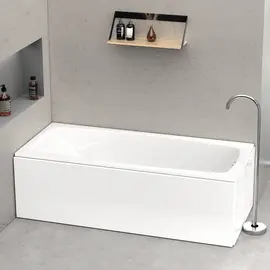 АКРИЛОВАЯ ВАННА B&W SBA1757 НА СТАЛЬНОМ КАРКАСЕ С НОЖКАМИ (КОМПЛЕКТ) (1700X750X500)