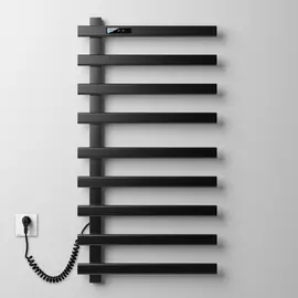 ПОЛОТЕНЦЕСУШИТЕЛЬ B&W N-355В-I MATT BLACK / WITH TOUCH CONTROLLER (920Х480X50)