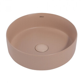 РАКОВИНА НАКЛАДНАЯ ABBER  BEQUEM AC2108MBB БЕЖЕВАЯ МАТОВАЯ