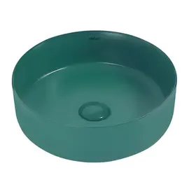РАКОВИНА НАКЛАДНАЯ ABBER BEQUEM AC2108MBG ТЕМНО-ЗЕЛЕНАЯ МАТОВАЯ