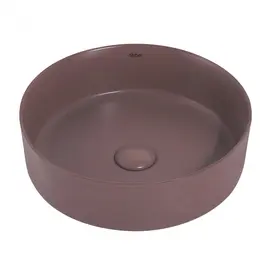 РАКОВИНА НАКЛАДНАЯ ABBER BEQUEM AC2108MC КОРИЧНЕВАЯ МАТОВАЯ